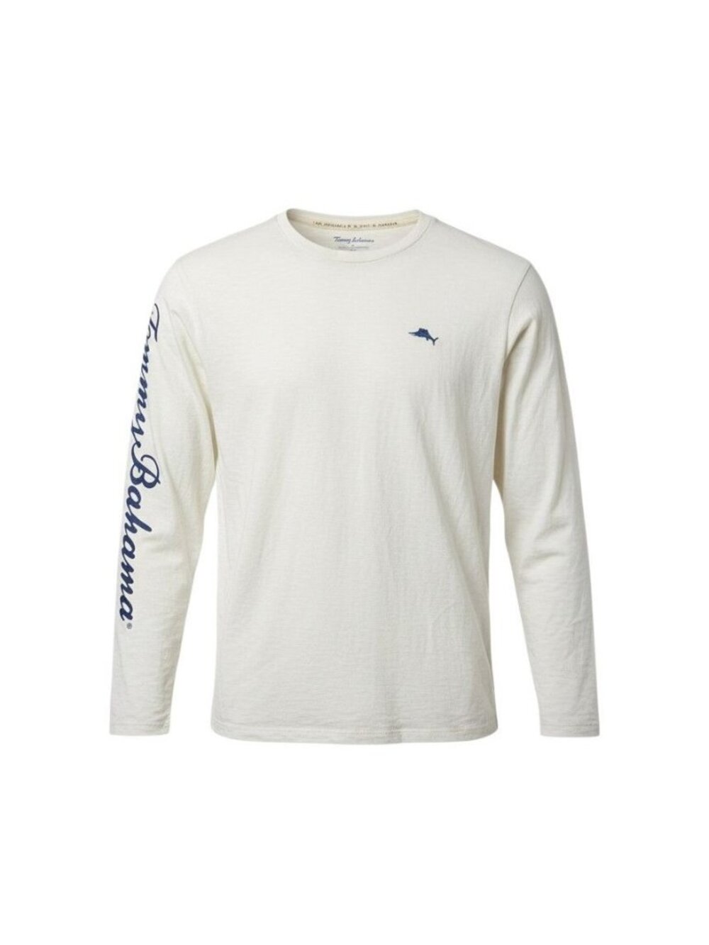 Tommy Bahama Mens White Long Sleeve Logo Graphic T-Shirt XXL